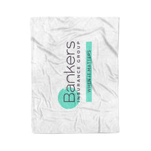 Load image into Gallery viewer, Fleece Blanket - Bankers Insurance