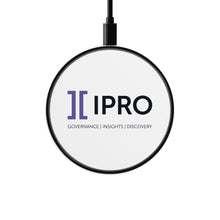 Load image into Gallery viewer, Circle Wireless Charger - Ipro horizontal logo