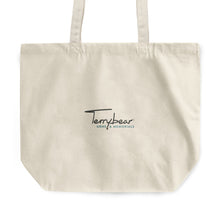 Load image into Gallery viewer, Rounded Canvas Tote Bag - Terrybear