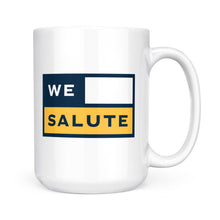 Load image into Gallery viewer, White Mug - WeSalute