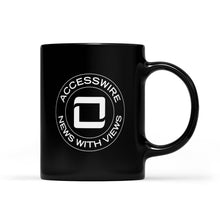 Load image into Gallery viewer, Accesswire icon - Black Mug