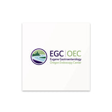 Load image into Gallery viewer, Acrylic Print - Eugene Gastroenterology combo logo