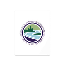 Load image into Gallery viewer, Acrylic Print - Eugene Gastroenterology circle logo