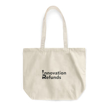 Load image into Gallery viewer, Rounded Canvas Tote Bag - InnovationRefunds black