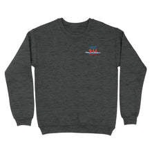 Load image into Gallery viewer, Standard Crew Neck Sweatshirt - Santa Cruz 911 blue logo