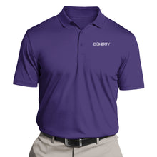 Load image into Gallery viewer, Performance Polo (DTFx) - Doherty white logo