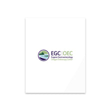 Load image into Gallery viewer, Acrylic Print - Eugene Gastroenterology combo logo
