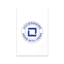 Load image into Gallery viewer, Accesswire icon - Acrylic Print