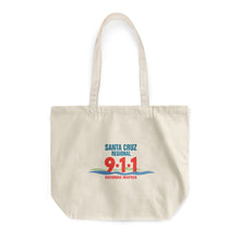Load image into Gallery viewer, Rounded Canvas Tote Bag - Santa Cruz 911