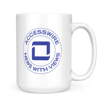 Load image into Gallery viewer, Accesswire icon - White Mug