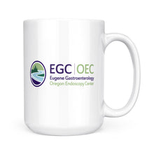 Load image into Gallery viewer, White Mug - Eugene Gastroenterology combo logo
