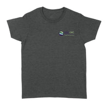Load image into Gallery viewer, Standard Women's T-shirt - Eugene Gastroenterology combo logo