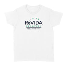Load image into Gallery viewer, Standard Women's T-shirt - ReVIDA middle logo
