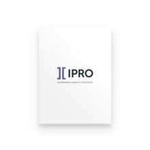 Load image into Gallery viewer, Premium Poster - Ipro horizontal logo