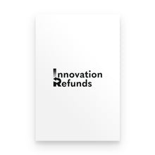 Load image into Gallery viewer, Premium Poster - InnovationRefunds black