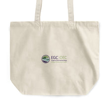 Load image into Gallery viewer, Rounded Canvas Tote Bag - Eugene Gastroenterology combo logo