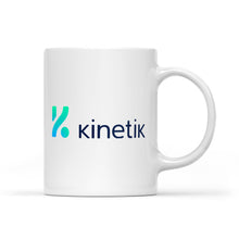 Load image into Gallery viewer, Kinetik Logo Dark - White Mug