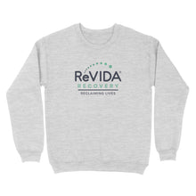Load image into Gallery viewer, Standard Crew Neck Sweatshirt - ReVIDA middle logo