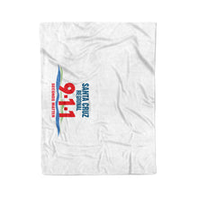 Load image into Gallery viewer, Fleece Blanket - Santa Cruz 911
