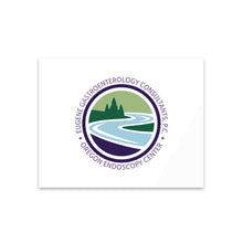 Load image into Gallery viewer, Acrylic Print - Eugene Gastroenterology circle logo