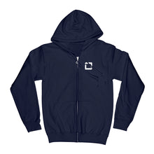 Load image into Gallery viewer, Issuer Direct icon - Unisex Standard Zip Hoodie (DTFx)