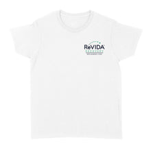 Load image into Gallery viewer, Standard Women's T-shirt - ReVIDA side logo