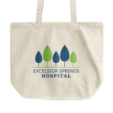 Load image into Gallery viewer, Rounded Canvas Tote Bag - Excelsior Springs Hospital