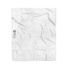 Load image into Gallery viewer, Fleece Blanket - Eugene Gastroenterology combo logo
