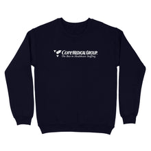 Load image into Gallery viewer, Standard Crew Neck Sweatshirt - CMG white logo