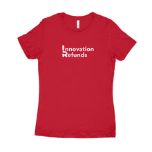 Load image into Gallery viewer, Next Level 3900 Women's T-Shirt - InnovationRefunds white