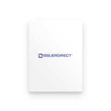 Load image into Gallery viewer, Issuer Direct - Premium Poster