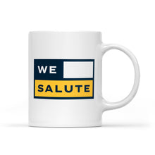 Load image into Gallery viewer, White Mug - WeSalute