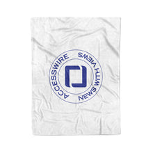 Load image into Gallery viewer, Accesswire icon - Fleece Blanket