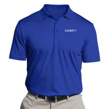 Load image into Gallery viewer, Performance Polo (DTFx) - Doherty white logo