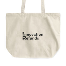 Load image into Gallery viewer, Rounded Canvas Tote Bag - InnovationRefunds black