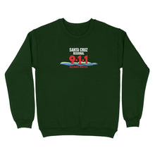 Load image into Gallery viewer, Standard Crew Neck Sweatshirt - Santa Cruz 911 white logo
