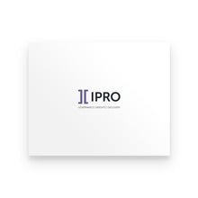 Load image into Gallery viewer, Premium Poster - Ipro horizontal logo

