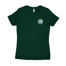 Load image into Gallery viewer, Next Level 3900 Women's T-Shirt - Eugene Gastroenterology circle logo
