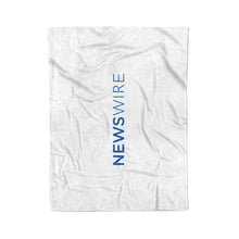 Load image into Gallery viewer, Newswire - Fleece Blanket
