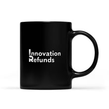 Load image into Gallery viewer, Black Mug - InnovationRefunds white
