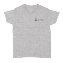 Load image into Gallery viewer, Standard Women's T-shirt - Eugene Gastroenterology Oregon logo
