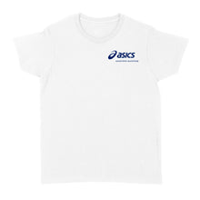 Load image into Gallery viewer, Standard Women's T-shirt - ASICS blue logo
