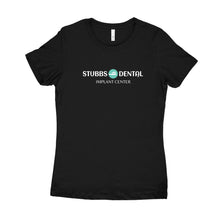 Load image into Gallery viewer, Next Level 3900 Women's T-Shirt - Stubbs Dental white
