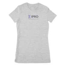 Load image into Gallery viewer, Premium Women's T-shirt - Ipro horizontal logo
