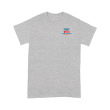 Load image into Gallery viewer, Standard T-Shirt - Santa Cruz 911 blue logo
