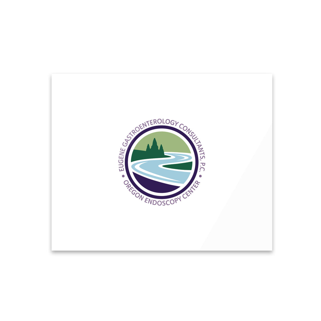 Acrylic Print - Eugene Gastroenterology circle logo