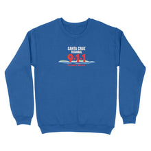 Load image into Gallery viewer, Standard Crew Neck Sweatshirt - Santa Cruz 911 white logo
