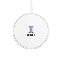 Load image into Gallery viewer, Circle Wireless Charger - Ipro stacked logo
