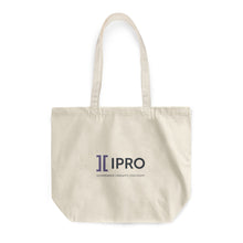 Load image into Gallery viewer, Rounded Canvas Tote Bag - Ipro horizontal logo
