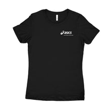 Load image into Gallery viewer, Next Level 3900 Women's T-Shirt - ASICS white logo

